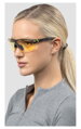 GUNNAR kancelářske/herní brýle CYBERPUNK MILITECH ONYX  SIGNAL YELLOW* jantarová* BLF 65* GUNNAR Focus
