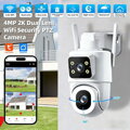 IMMAX NEO LITE SMART Security vonkajšia kamera DOUBLE, 355° 90° P/T, Wi-Fi, 2x 2MP, ONVIF, TUYA