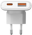 TRX USB Nabíječka AK-CH-31 USB-A + USB-C PD 5-20V / max. 3.25A 65W Quick Charge 4+ GaN