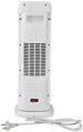 NEDIS Wi-Fi chytrý horkovzdušný ventilátor/ 2000 W/ 2 nastavení teploty/ rotace/ displej/ 10 - 49 °C/ bílý