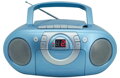 Soundmaster SCD5100BL/ CD přehrávač/ Přehrávač Kazet/ FM rádio/ Modrý