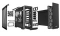 Be quiet! skříň SILENT BASE 601 Window / MidT / bez zdroje / 1x USB2.0 + 2x USB3.0 / průhledná bočnice / stříbrná