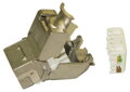 XtendLan Keystone jack RJ45, zaklapávací, CAT6A, STP,  instalace bez nástrojů