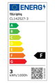 TESLA LED žárovka FILAMENT RETRO svíčka/ E14/ 2,5W/ 230V/ 250lm/ 2700K/ teplá bílá/ čirá
