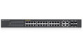 Zyxel GS1920-24HPv2 28-port Gigabit WebManaged PoE Switch, 24x gigabit RJ45, 4x gigabit RJ45 / SFP, 802.3at, 375W pre PoE
