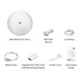 UBNT NanoBeam 5AC Gen2 - AP / client 5GHz, anténa 19dBi MIMO2x2, AirMax AC, 2x Gbit RJ45, PoE 24V