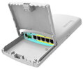 MikroTik RouterBOARD Powerbox Pre 128 MB RAM, 800 MHz, 5x LAN, PoE in / out 802.3af / at, SFP, L4