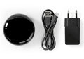NEDIS Wi-Fi Smart univerzálny diaľkový ovládač / infračervený / USB / Google Home / Alexa / čierny
