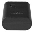 NEDIS bezdrátový audio vysílač/ Bluetooth 3.0/ až 2 sluchátka/ 3,5mm jack/ USB/ černý