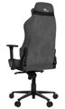 AROZZI herné kreslo VERNAZZA Soft Fabric Dark Grey/ povrch Elastron/ tmavošedá