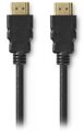 NEDIS Premium High Speed HDMI 2.0b kabel s ethernetem/ HDMI konektor – HDMI konektor/ 4K@60Hz/ černý/ 1m
