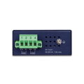 Planet IPOE-260 PoE priemyselný injektor, 2x port, 4x1GB, 2x 802.3at 36 / 72W, DIN, IP30, -40 ~ 75 ° C, dual power 48-56VDC