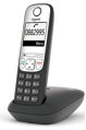SIEMENS GIGASET A690HX - DECT / GAP prídavné slúchadlo vr. nabíjačky pre bezdrôtový telefón, farba čierna / strieborná
