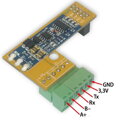 TINYCONTROL prevodník MAX485 - RS485/MODBUS pre LAN ovládač v3