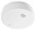 NEDIS detektor kouře/ EN14604/ hlasitost 85 dB/ 1x 9V/6F22/ výdrž snímače 5 let/ bílý