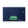 PLANET Priemyselný L2 PoE 1Gbps switch, 8xTP + 2xSFP, 802.3at 30 / 240W, IP30, -40 ~ + 75 ° C, 12-56VDC