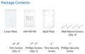 UBNT UNIFEM HD In-Wall - AP 2.4GHz (300Mbps) + 5GHz (1733Mbps), 5x Gbit RJ45, vnútorné, PoE 802.3at (bez PoE injektoru)