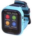 HELMER dětské hodinky LK 709 s GPS lokátorem/ dot. display/ 4G/ IP67/ micro SIM/ videohovor/ foto/ Android a iOS/ modré