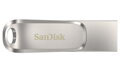 SanDisk Ultra Dual Drive Luxe USB-C 32GB / USB 3.0 Typ-C /  USB 3.0 Typ-A / stříbrný
