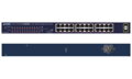Planet GSW-2620HP PoE switch, 24x1Gb + 2x SFP 1Gb, VLAN, extend mód 10Mb-250m, 802.3at, 802.3az, 240W PoE Budget
