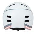 SAFE-TEC Chytrá Bluetooth helma/ SK8 White L