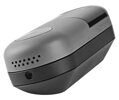 NEDIS Wi-Fi chytrý domový zvonček s kamerou / 1280x720 / 1Mpx / IP53 / ovládanie pomocou aplikácie / microSD Slot / sivý