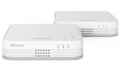 STRONG sada 2 Wi-Fi Mesh Home Kit 1200 / Wi-Fi 802.11a / b / g / n / ac / 1200 Mbit / s / 2,4GHz a 5GHz / 3x LAN / biely
