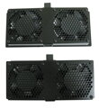 XtendLan Ventilace pro stojan. rozvaděče Telco hloubky 600,800,1000,1200mm, 4x ventilátor, napájecí kabel