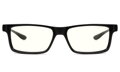 GUNNAR Kancelárske dioptrické okuliare VERTEX READER / obrúčky vo farbe ONYX / číre sklá / dioptrie +1,0