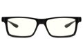 GUNNAR Kancelárske dioptrické okuliare VERTEX READER / obrúčky vo farbe ONYX / čirá skla / dioptrie +2,5