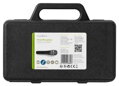 NEDIS kabelový mikrofon/ Kardioid/ odnímatelný kabel 5m/ 600 Ohm/ -72dB/ jack 6.35 mm/ vypínač/ pouzdro/ kov/ černo-šedý