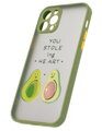 COLORWAY Smart Matte 3D Print Case/ Apple iPhone 12 Pro/ Avocado green