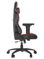 SPC Gear SR400 RD herní židle imitace kůže černočervená
