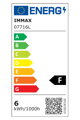 IMMAX NEO SMART žárovka LED E14 6W RGB+CCT barevná a bílá, stmívatelná, Wi-Fi