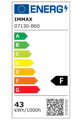 IMMAX NEO DIAMANTE SMART stropné svetlo 60cm 43W čierné Zigbee 3.0