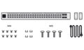UBNT UniFi Switch Enterprise 48 PoE - 48x 2.5Gbit RJ45, 4x SFP+ port, PoE 802.3af/at