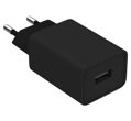 COLORWAY 1x USB/ síťová nabíječka/ 10W/ 100V-240V/ Černá