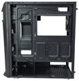 Zalman skříň Z1 Plus / moddle tower / ATX / 3x120mm / 2xUSB 3.0 / 1 x USB / prosklená bočnice / černý