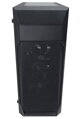 Zalman skříň Z1 Plus / moddle tower / ATX / 3x120mm / 2xUSB 3.0 / 1 x USB / prosklená bočnice / černý
