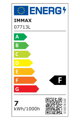 IMMAX NEO LITE SMART filamentová žárovka LED E27 7W teplá, studená bílá, stmívatelná, Wi-Fi, TUYA