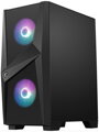 POŠKOZENÝ OBAL - MSI skříň MAG FORGE 100R/ bez zdroje/ levé temperované sklo/ 2x 120 mm A-RGB fan/ 2x USB3.0/ 1x 120 mm fan/ č...