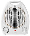 NEDIS horkovzdušný ventilátor/ termostat/ spotřeba 2000 W/ 2 tepelné režimy/ ochrana proti převrácení/ bílý