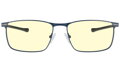 GUNNAR Kancelárske/herné okuliare MENDOCINO MIDNIGHT BLUE * jantárové skla * BLF 65 * GUNNAR focus