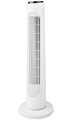 NEDIS stĺpový ventilátor/ výška: 76 cm/ výkon 50 W/ 3 rýchlosti/ dialkové ovládanie/ bielo-čierný