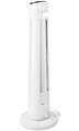 NEDIS stĺpový ventilátor/ výška: 76 cm/ výkon 50 W/ 3 rýchlosti/ dialkové ovládanie/ bielo-čierný