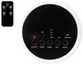 NEDIS stĺpový ventilátor/ výška: 76 cm/ výkon 50 W/ 3 rýchlosti/ dialkové ovládanie/ bielo-čierný