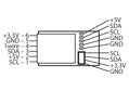 TINYCONTROL teplotní, vlhkostní a barometrické čidlo BME280 pro LAN ovladač v3
