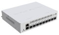 MikroTik Cloud Router Switch CRS310-1G-5S-4S+IN, 800MHz CPU, 256MB RAM, 5xSFP, 4xSFP+, 1x LAN Gbit, LCD, vč. L5 licence