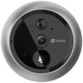 EZVIZ chytrý dveřní videotelefon DP2C/ Wi-Fi/ kamera 1080p/ H.265/ kukátko/ zvonek/ IR do 5 m/ PIR/ LCD 4,3