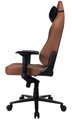 AROZZI Herná stolička PRIMO Full Premium Leather Brown/ 100% prírodná talianská koža/ hneda